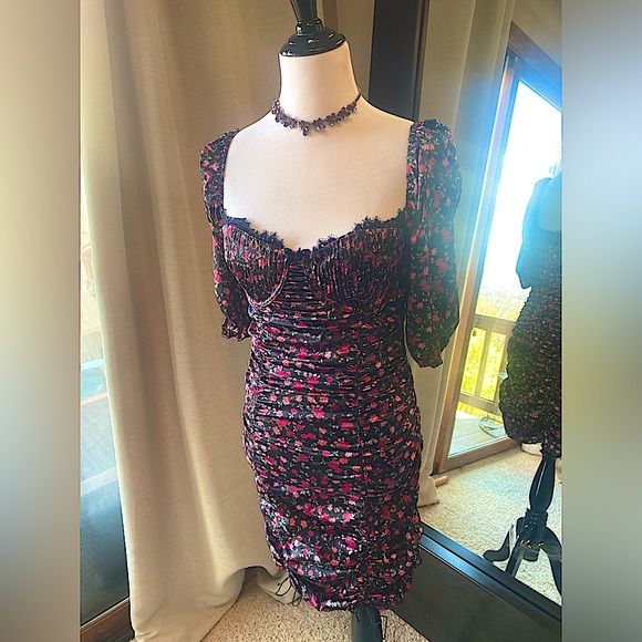 For Love & Lemons mini dress! 🌸 - Picture 1 of 10